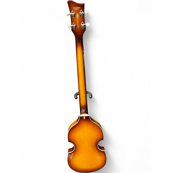 Used Hofner HIBBSBO1 Violin Tobacco Burst Electric Bass Guitar