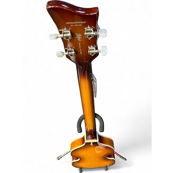 Used Hofner HIBBSBO1 Violin Tobacco Burst Electric Bass Guitar
