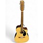 Used Fender CD60SCE Natural 12 String Acoustic Electric Guitar thumbnail