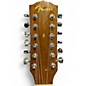 Used Fender CD60SCE Natural 12 String Acoustic Electric Guitar