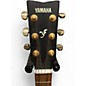 Used Yamaha FX335C Black Acoustic Electric Guitar