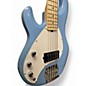 Used Sterling by Music Man Stingray5 Left Handed Blue Electric Bass Guitar