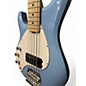 Used Sterling by Music Man Stingray5 Left Handed Blue Electric Bass Guitar