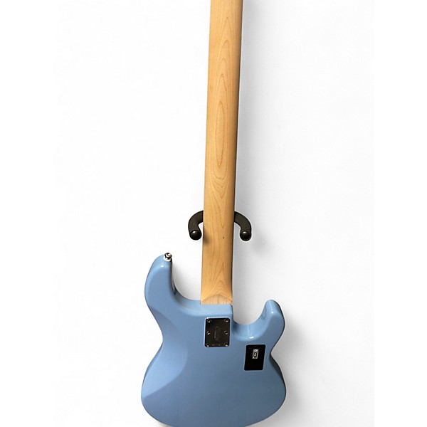 Used Sterling by Music Man Stingray5 Left Handed Blue Electric Bass Guitar