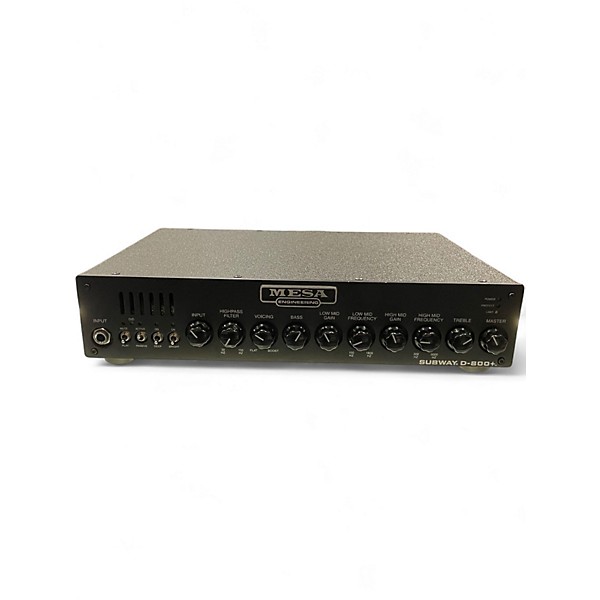 Used MESA/Boogie SUBWAY D800+ Bass Amp Head