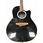 Used Applause AE28 Black Acoustic Electric Guitar