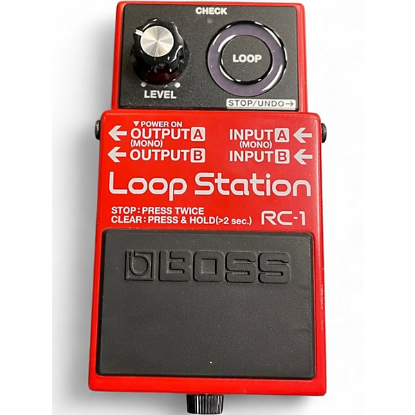 Used BOSS RC1 Loop Station Pedal