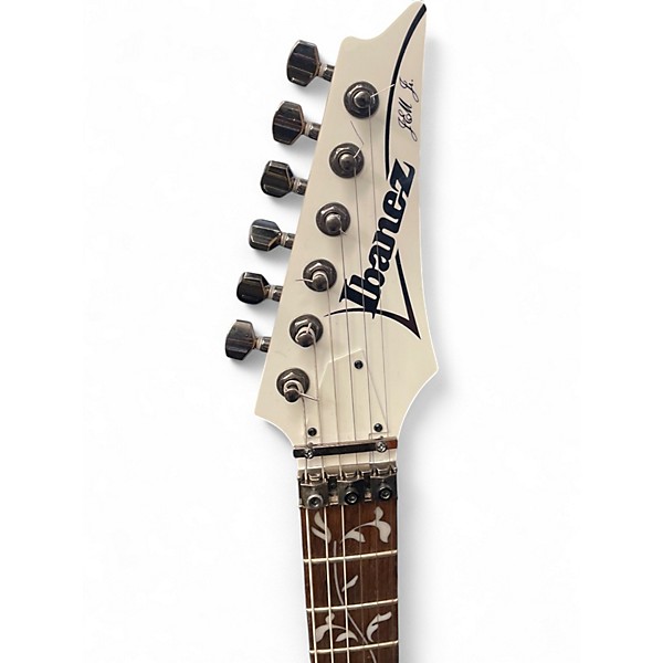 Used Ibanez JEMJR Arctic White Solid Body Electric Guitar