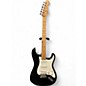 Vintage 1980s Fender Stratocaster Black Solid Body Electric Guitar thumbnail