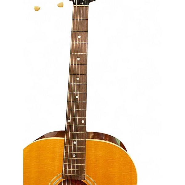 Used Gibson  j100 xtra Natural Acoustic Electric Guitar