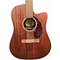 Used Fender CD60CE Dreadnought Mahogany Acoustic Electric Guitar