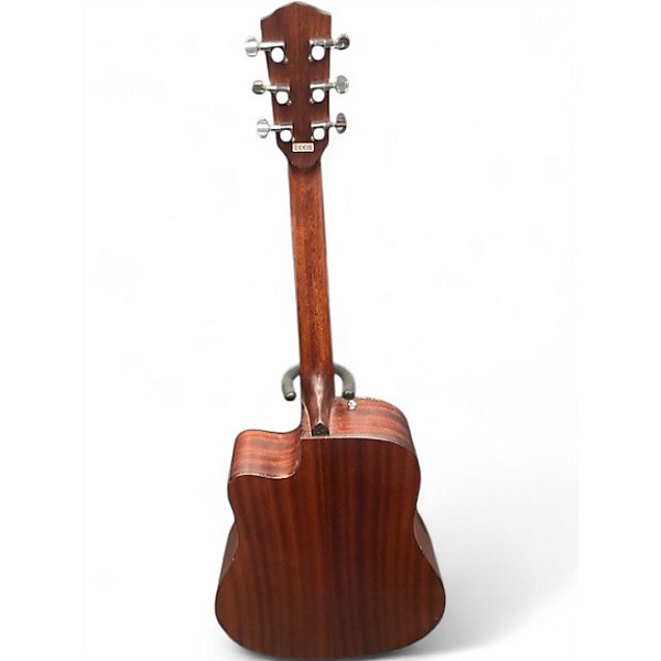 Used Fender CD60CE Dreadnought Mahogany Acoustic Electric Guitar