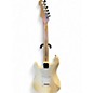 Used Fender Standard Stratocaster Olympic White Solid Body Electric Guitar