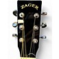 Used Zager ZAD-50/BK Black Acoustic Guitar