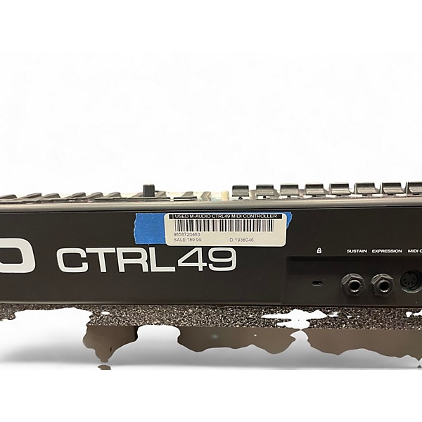 Used M-Audio CTRL49 MIDI Controller