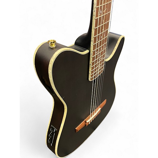 Used Ibanez TOD10N  BLACK Classical Acoustic Electric Guitar