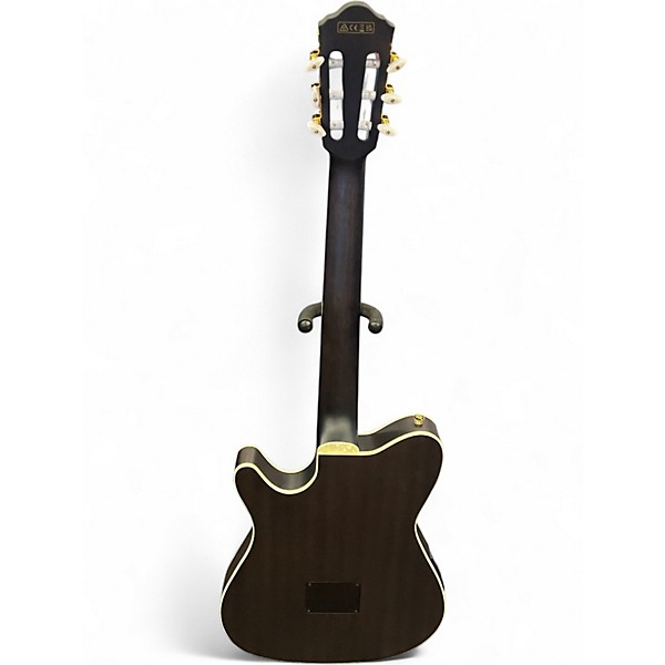 Used Ibanez TOD10N  BLACK Classical Acoustic Electric Guitar