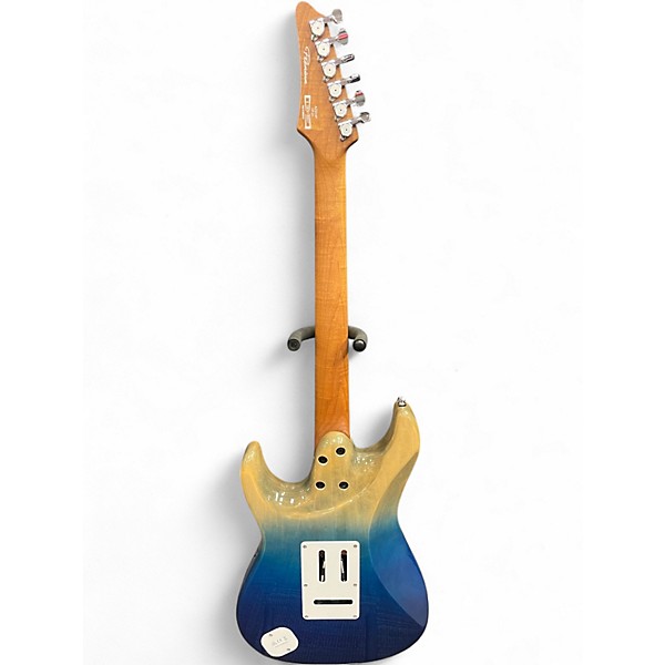 Used Ibanez AZ224F Premium Blue Iceberg Gradation Solid Body Electric Guitar
