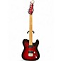 Used G&L ASAT Deluxe Trans Red Burst Solid Body Electric Guitar thumbnail
