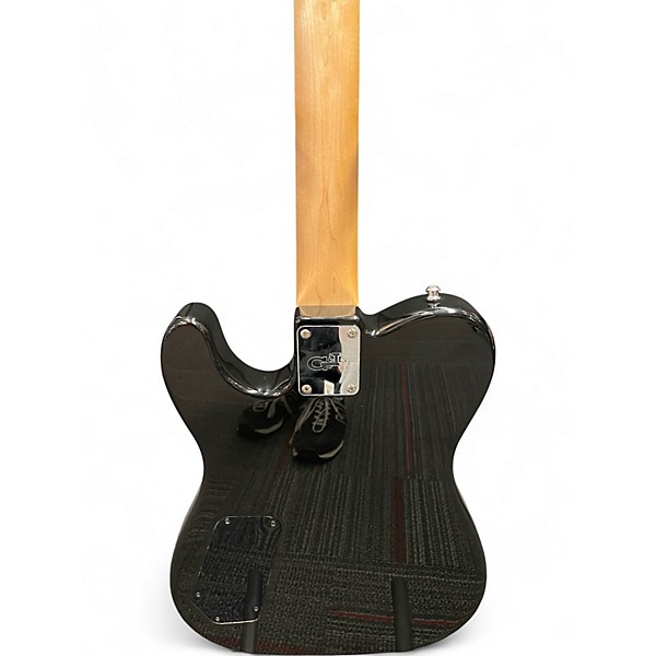 Used G&L ASAT Deluxe Trans Red Burst Solid Body Electric Guitar