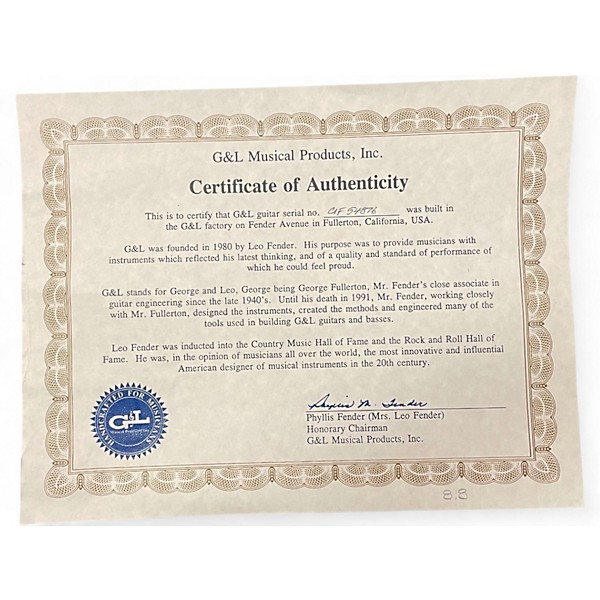 Used G&L ASAT Deluxe Trans Red Burst Solid Body Electric Guitar