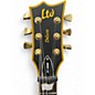Used ESP LTD EC1000 Black and Gold Solid Body Electric Guitar
