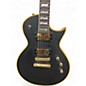 Used ESP LTD EC1000 Black and Gold Solid Body Electric Guitar