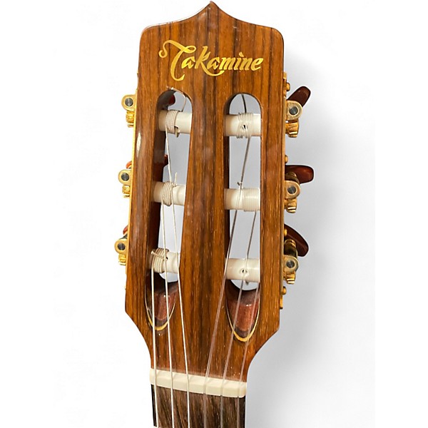Used Takamine TC135SC Natural Classical Acoustic Electric Guitar