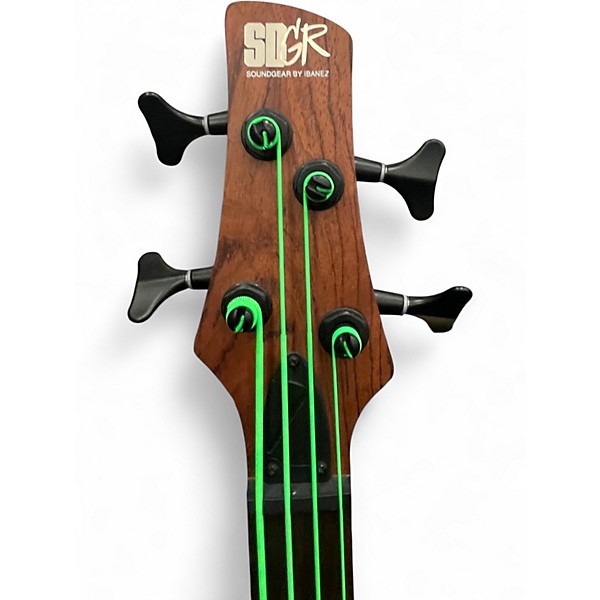 Used Ibanez SR750 Natural Electric Bass Guitar