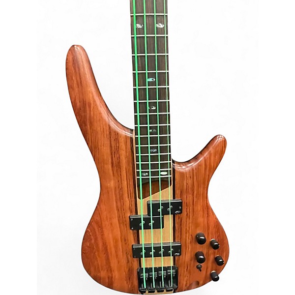 Used Ibanez SR750 Natural Electric Bass Guitar