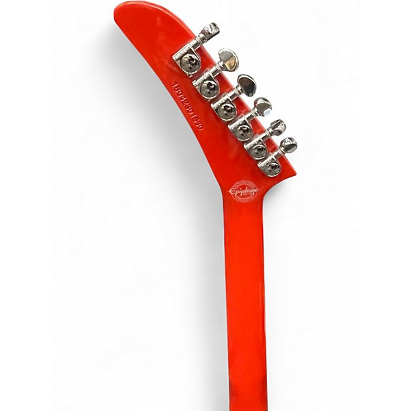 Used 2018 Epiphone  Jason Hook M4 Custom Graphic Solid Body Electric Guitar