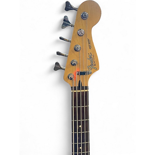 Used Fender Standard Jazz Bass V 5 String Midnight Wine Electric Bass Guitar