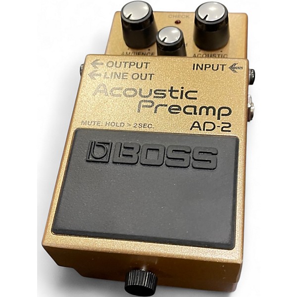 Used BOSS AD2 Acoustic Preamp Guitar Preamp