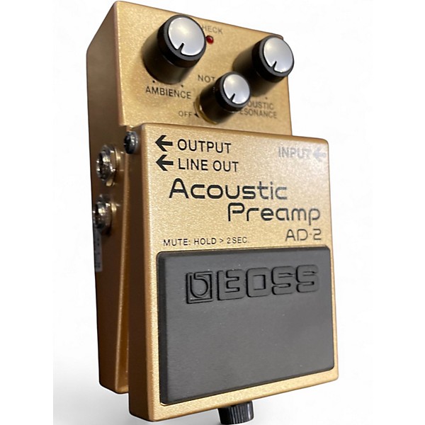Used BOSS AD2 Acoustic Preamp Guitar Preamp