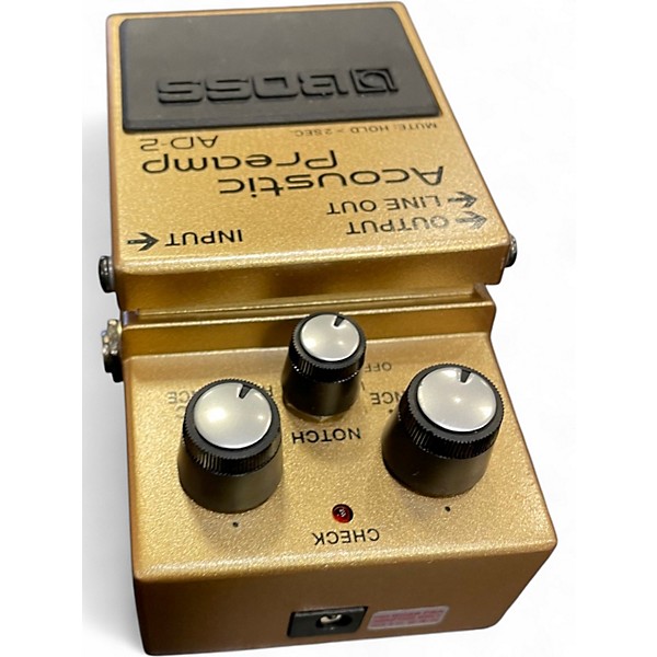 Used BOSS AD2 Acoustic Preamp Guitar Preamp