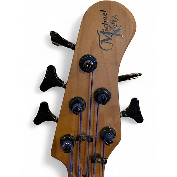 Used Michael Kelly Element 5R Natural Electric Bass Guitar
