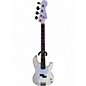 Used Fender Aerodyne Precision Bass Bright White Electric Bass Guitar thumbnail