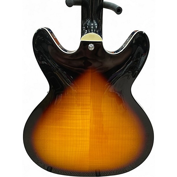 Used Hagstrom super viking Sunburst Hollow Body Electric Guitar