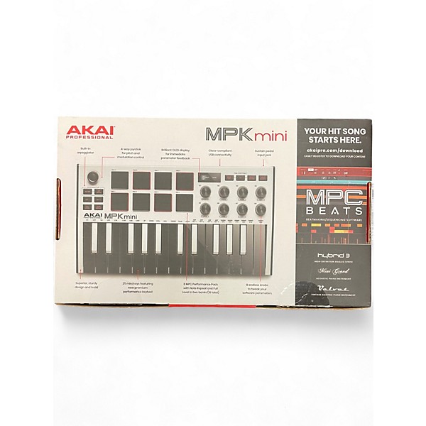 Used Akai Professional MPK Mini MIDI Controller