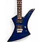Used Jackson Kelly Performer Trans Blue Solid Body Electric Guitar