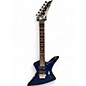 Used Jackson Kelly Performer Trans Blue Solid Body Electric Guitar