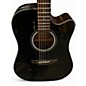 Used Takamine GD30CE Black Acoustic Electric Guitar