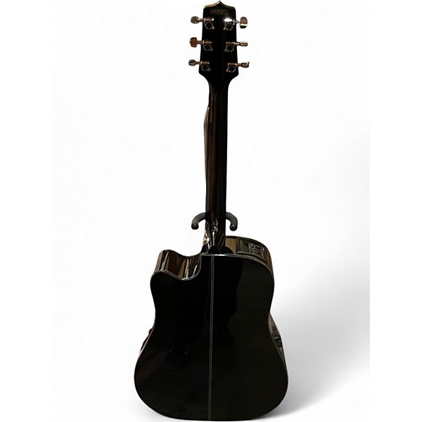 Used Takamine GD30CE Black Acoustic Electric Guitar