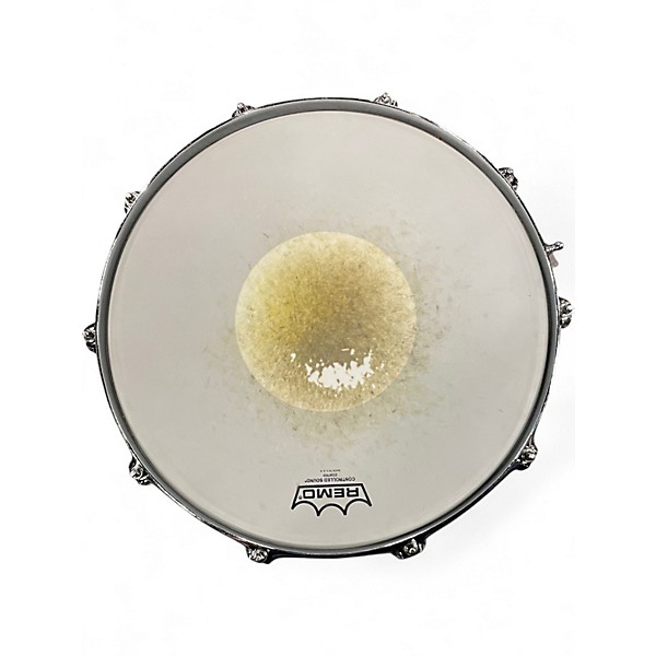 Used Gretsch 14in HAMMERED BLACK STEEL BLACK STEEL Drum