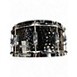 Used Gretsch 14in HAMMERED BLACK STEEL BLACK STEEL Drum