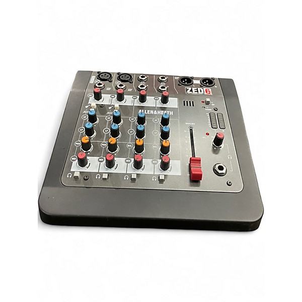 Used Allen & Heath ZED6 Compact 6-Input Analog Mixer Unpowered Mixer