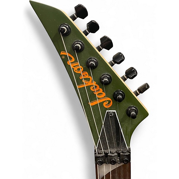 Used Jackson X Series Dinky DK2XR Limited Edition Matte Army Drab Solid Body Electric Guitar