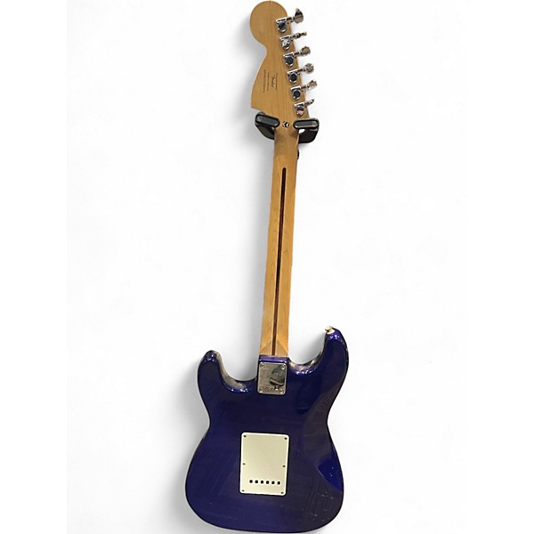 Used Squier AFFINITY STRATOCASTER HSS Blue Solid Body Electric Guitar