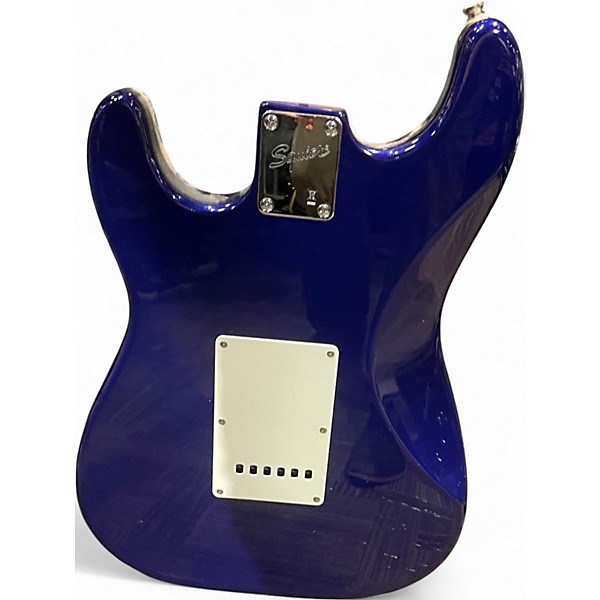 Used Squier AFFINITY STRATOCASTER HSS Blue Solid Body Electric Guitar