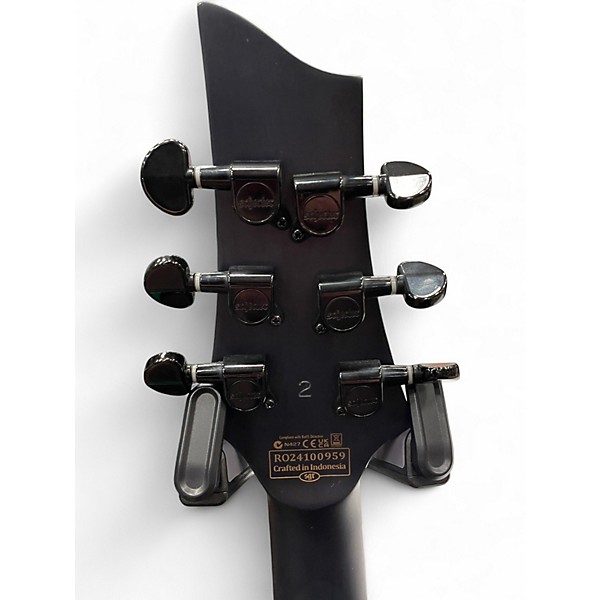 Used Schecter Guitar Research OMEN ELITE 6 Crimson Burst Solid Body Electric Guitar